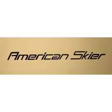 Decal - American Skier -Small