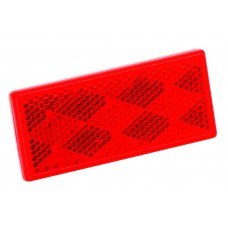 Reflector - Rectangular Red