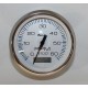 Tachometer - Faria 4"  White