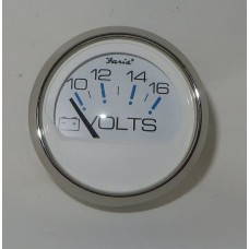 Voltmeter 2" White
